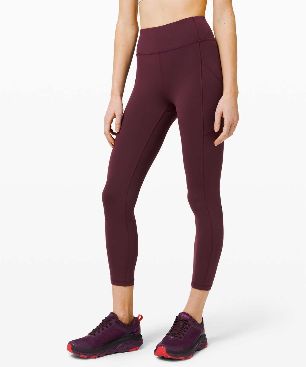 Lululemon Invigorate High-Rise Tight 25 - Cassis - lulu fanatics