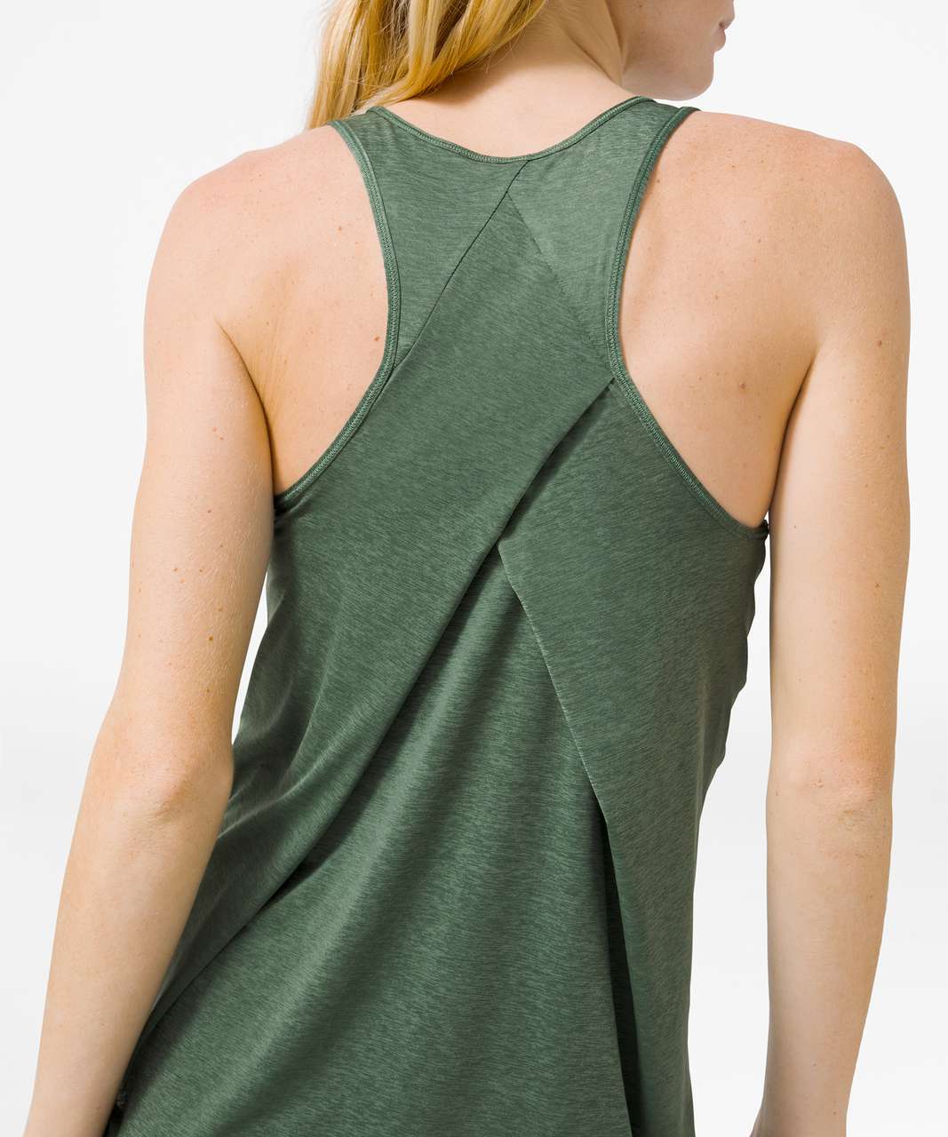 Lululemon Essential Tank *Pleated - Algae Green