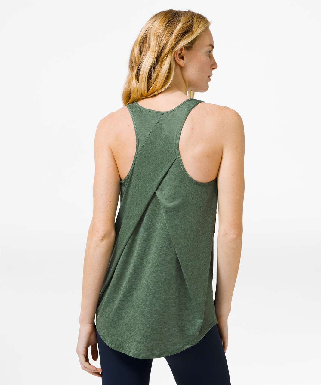 Lululemon Essential Tank *Pleated - Algae Green