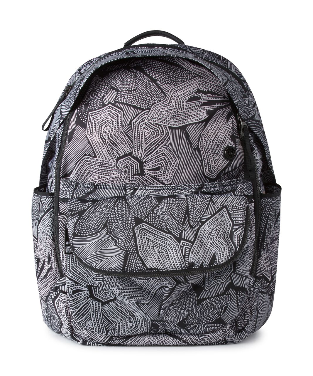 Lululemon All Day Backpack - Dottie Tribe White Black