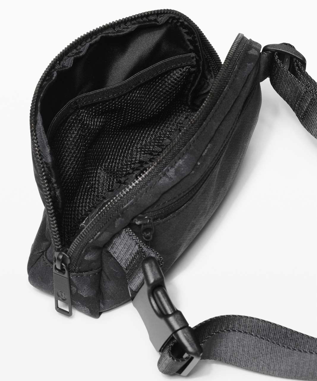 Lululemon Everywhere Belt Bag *1L - Fragment Camo Jacquard Black Deep Coal  - lulu fanatics