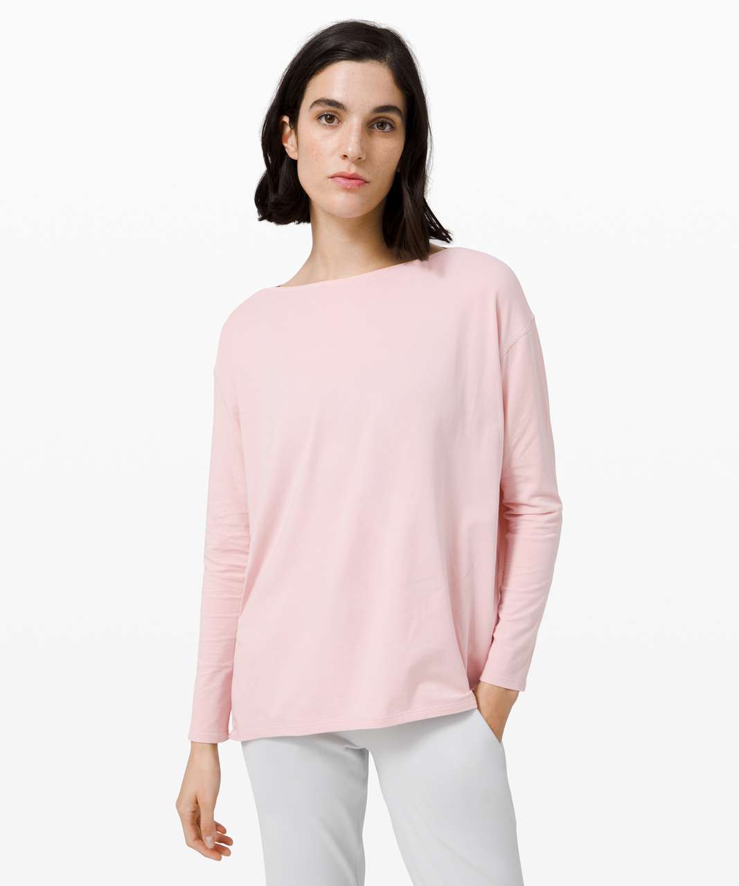 Lululemon Back In Action Long Sleeve-white  White long sleeve, Clothes  design, Tops & tees