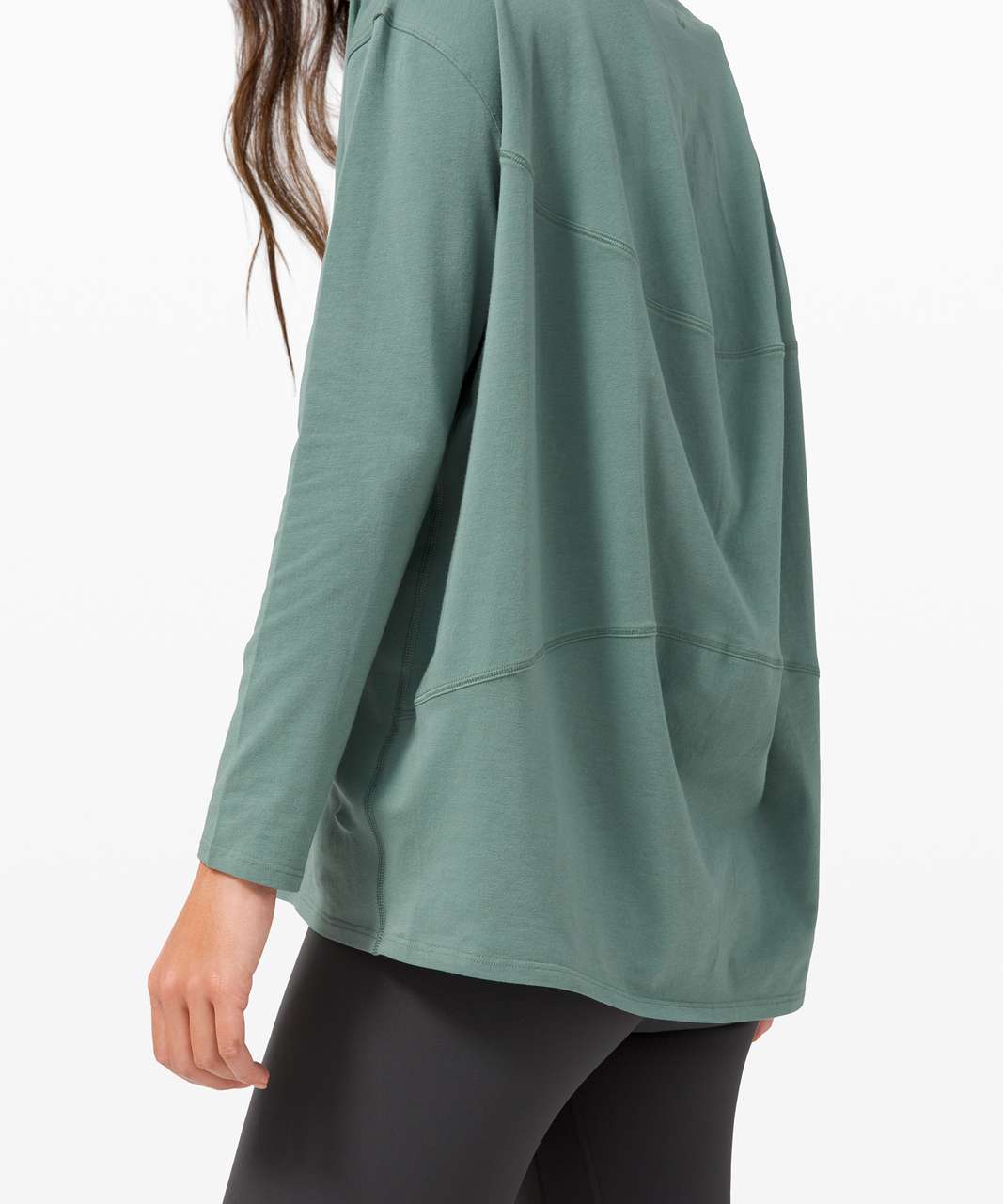 Lululemon Back In Action Long Sleeve - Tidewater Teal