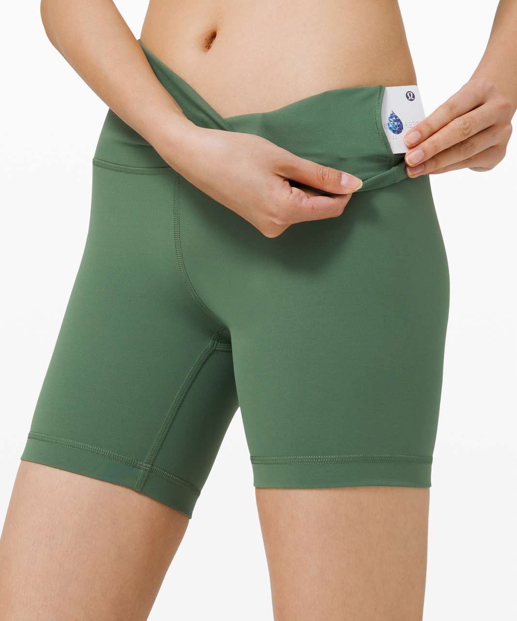 Women's Green Gym Shorts - Peak Vigour