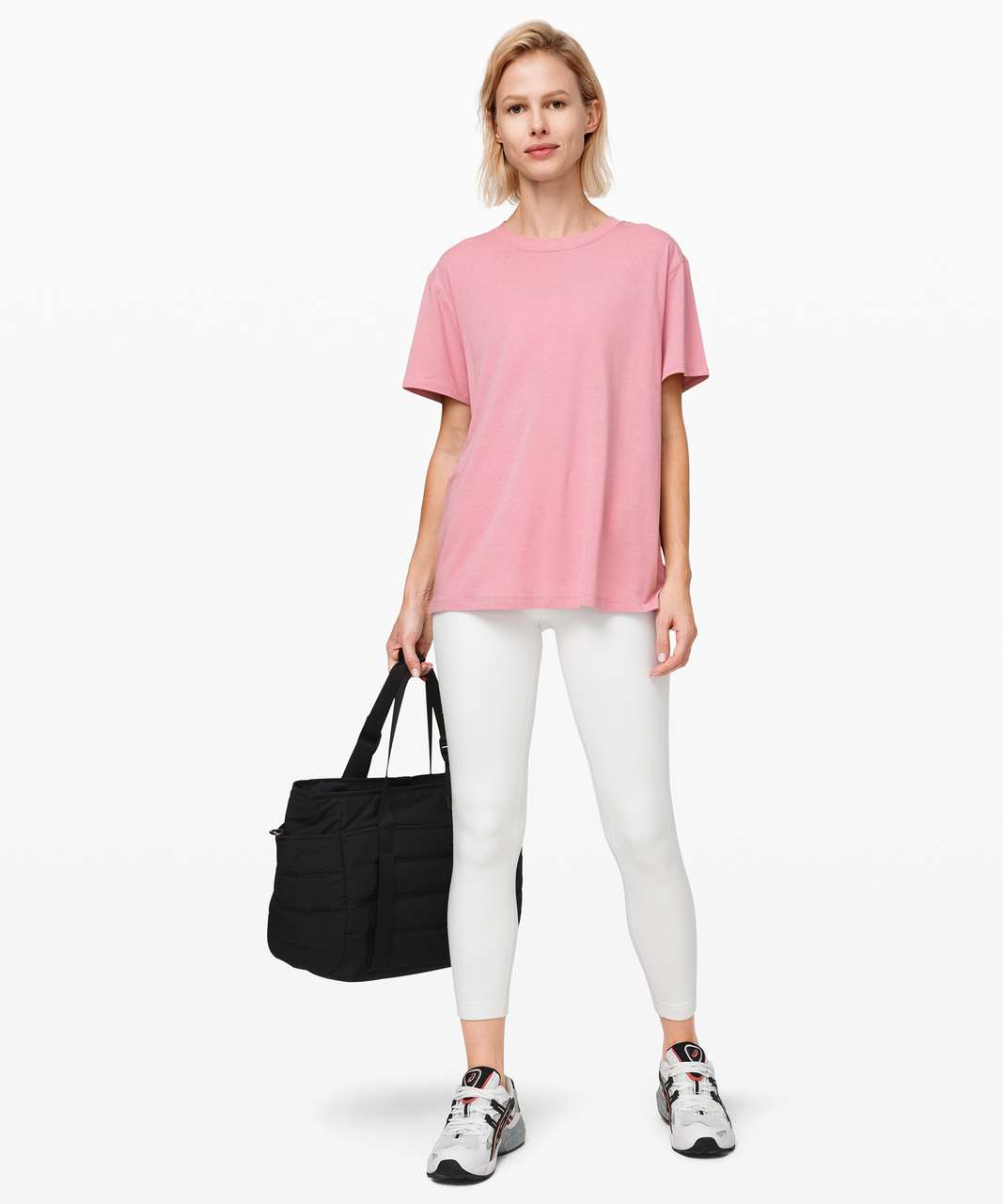 Lululemon All Yours Boyfriend Tee - Pink Taupe