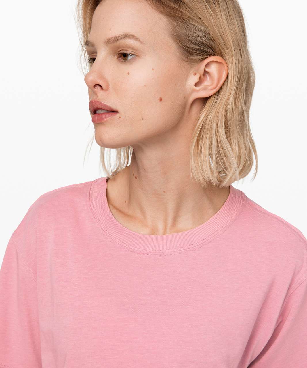 Lululemon All Yours Boyfriend Tee - Pink Taupe