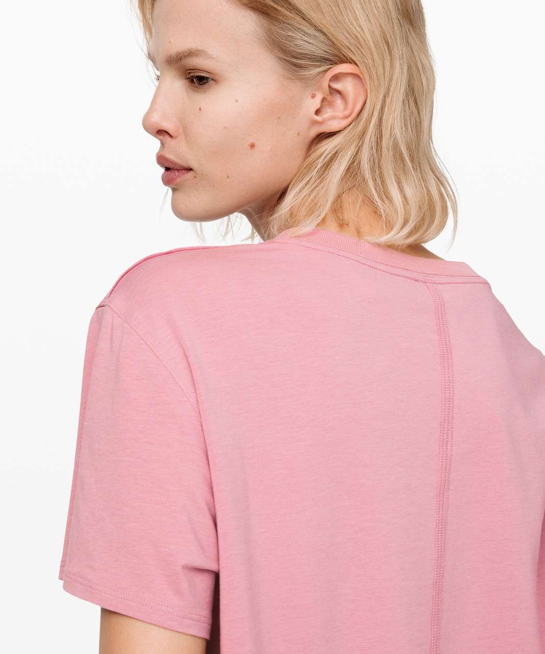 Lululemon All Yours Boyfriend Tee - Pink Taupe