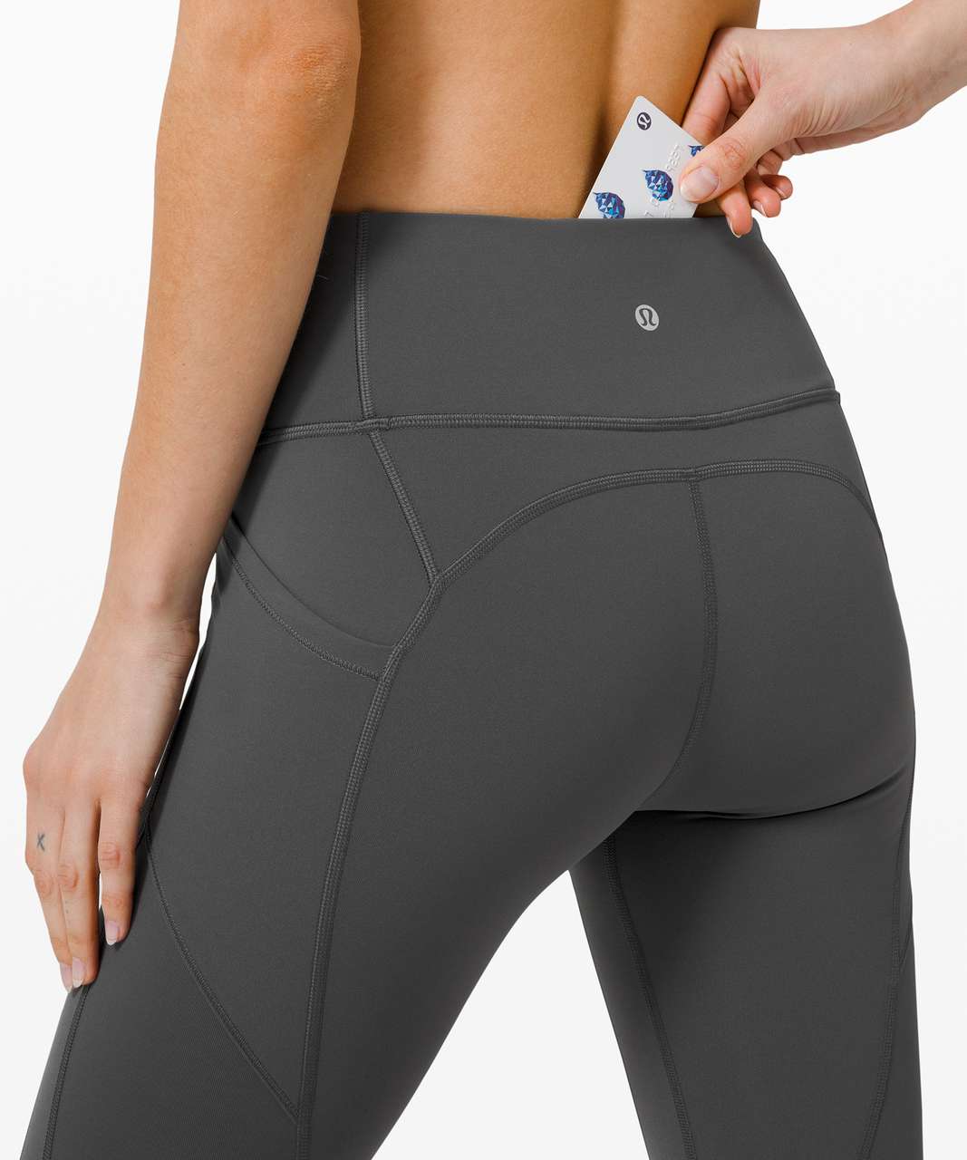 Lululemon All The Right Places Crop II *23" - Graphite Grey