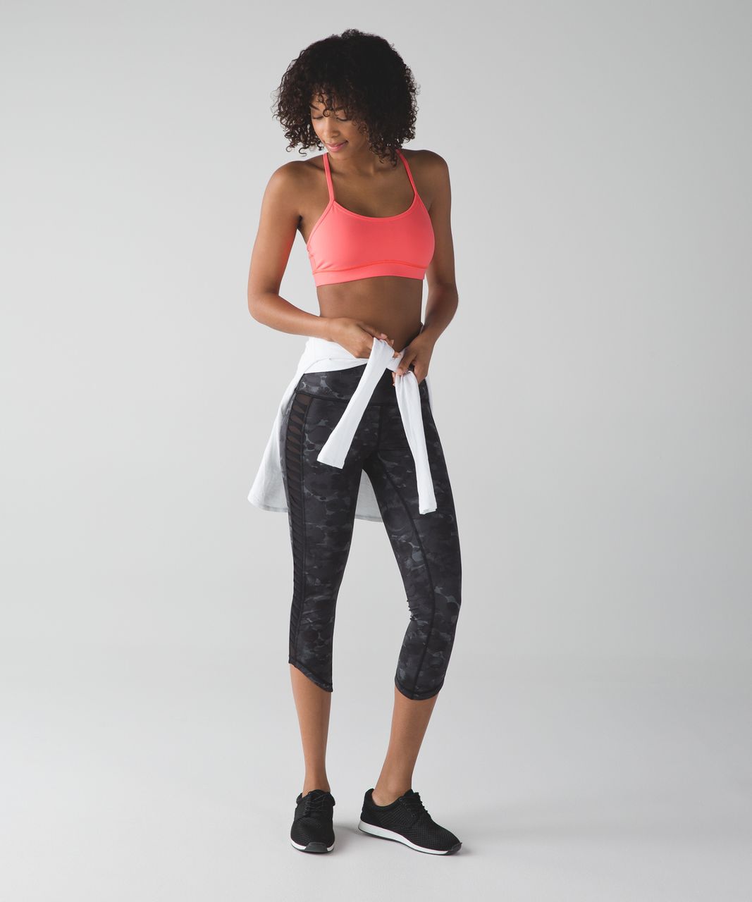 Lululemon Flow Y Bra IV - Grapefruit