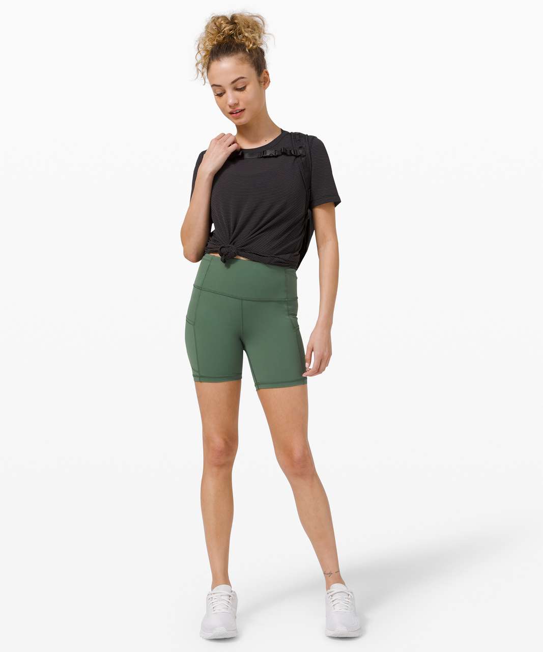 lululemon athletica Fast And Free Lined Shorts - 6 - Color Green