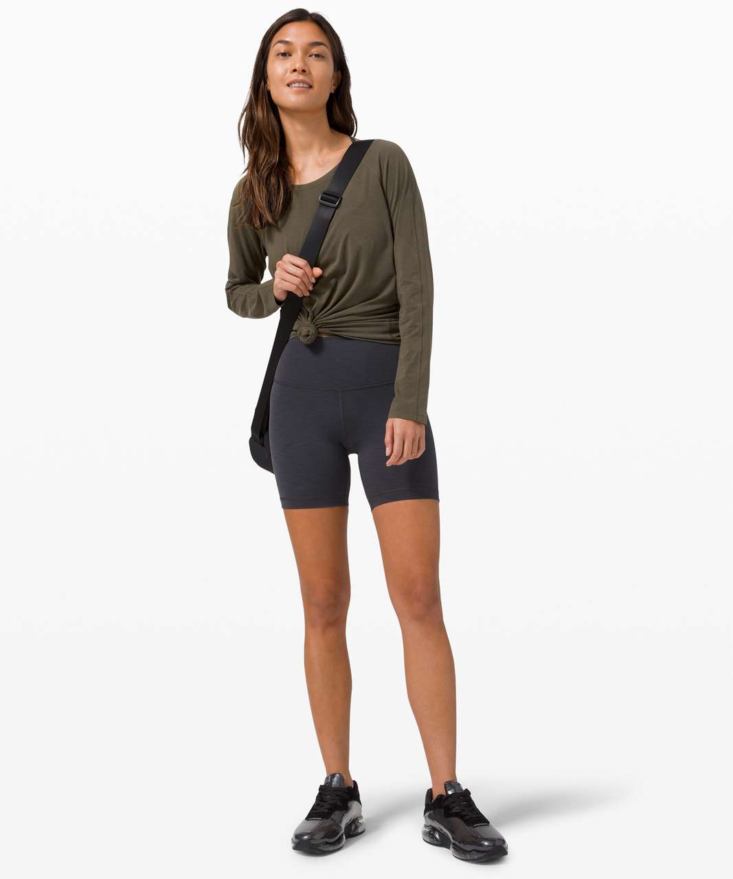 Lululemon Emerald Long Sleeve - Dark Olive