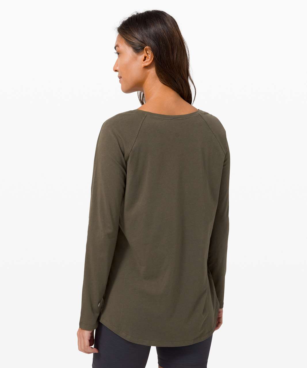 Lululemon Emerald Long Sleeve - Dark Olive