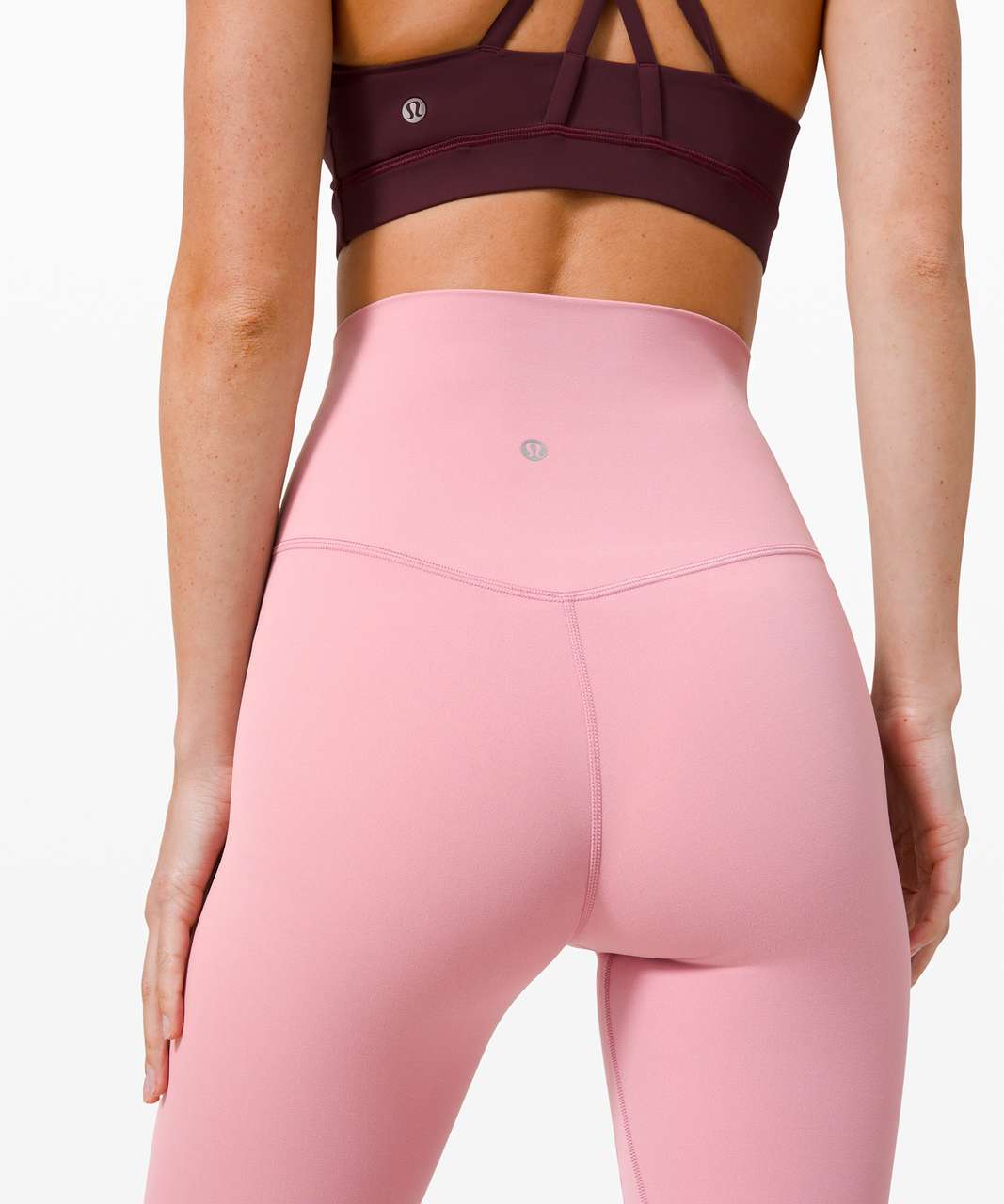 NEW LULULEMON ALIGN LEGGINGS 25 7/8 PINK TAUP