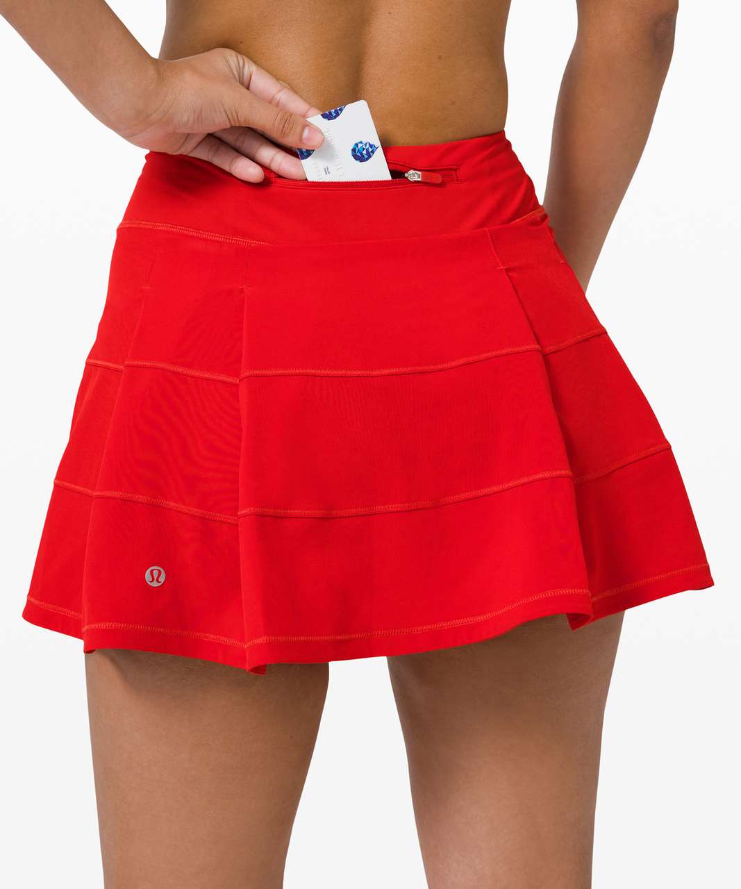 lululemon red tennis skirt