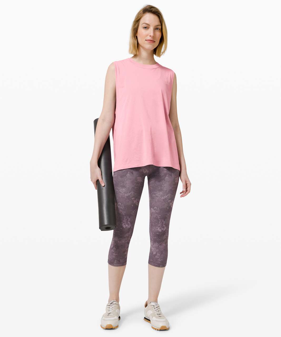 Lululemon All Yours Boyfriend Tank - Pink Taupe