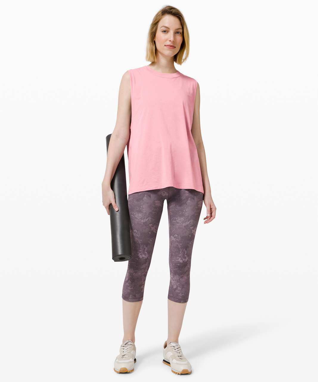 Lululemon Close the Distance Tank - Pink Taupe - lulu fanatics