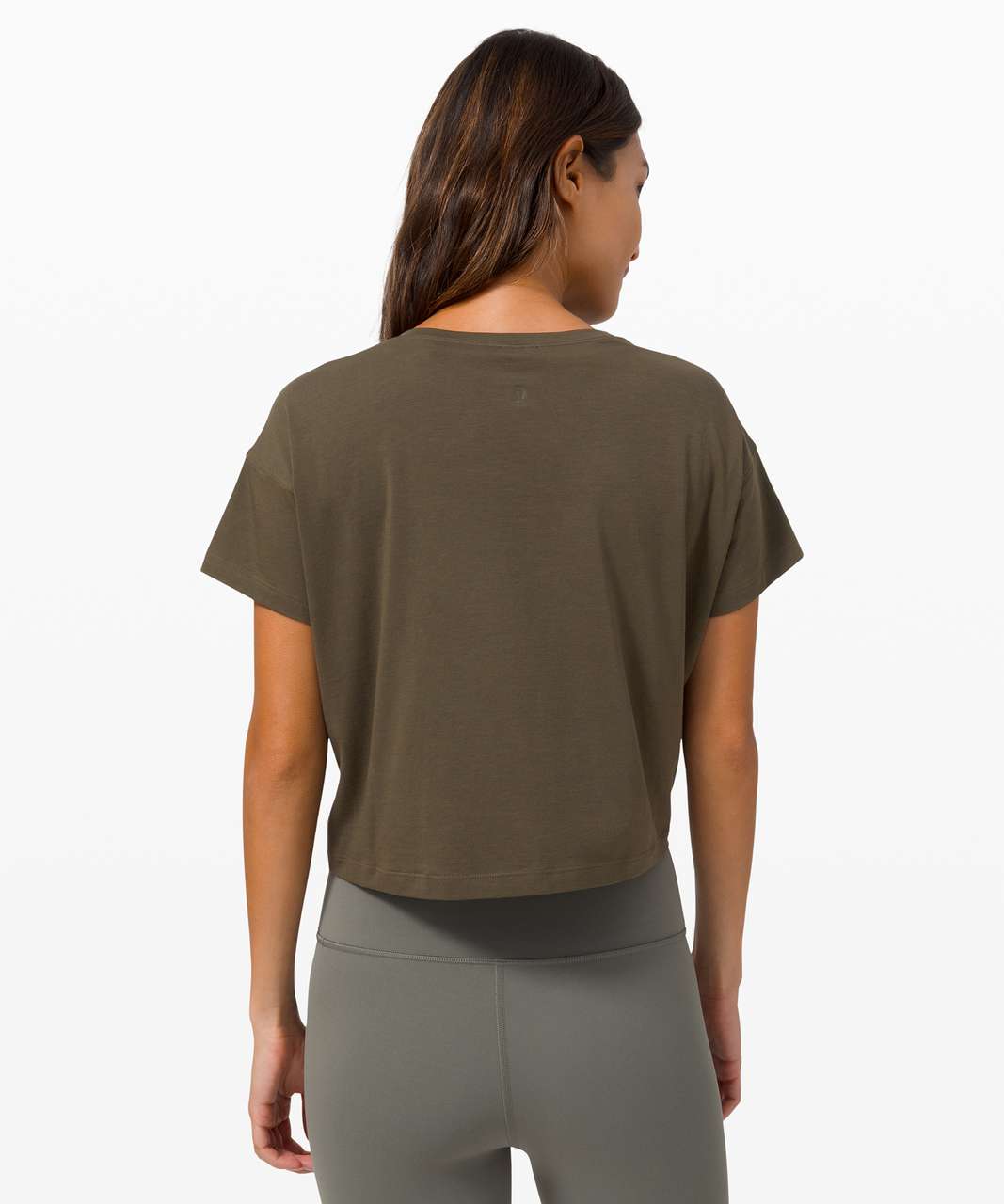 Lululemon Cates Tee - Dark Olive