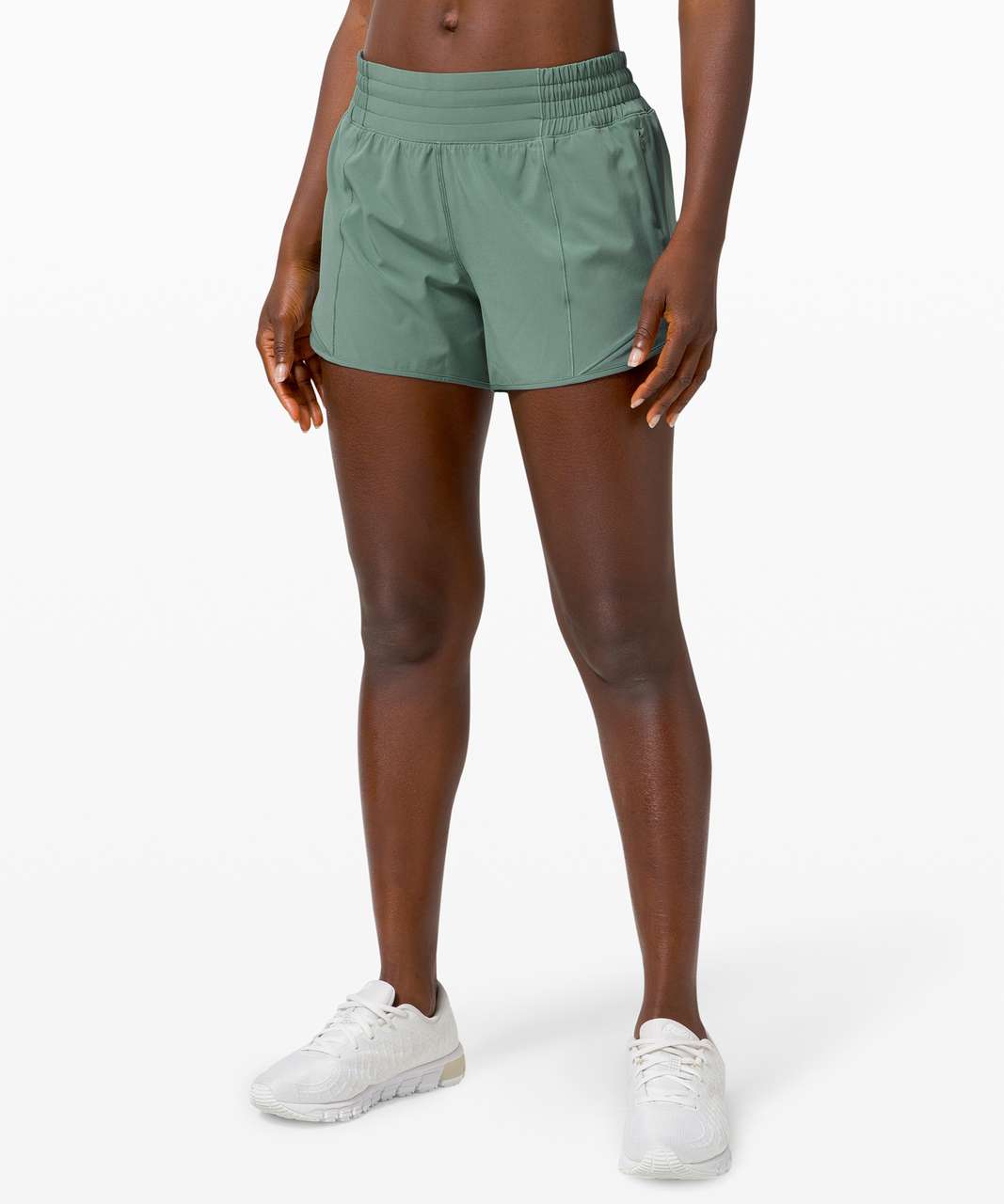 Lululemon Hotty Hot Short *High-Rise Long 4 - Tidewater Teal - lulu  fanatics