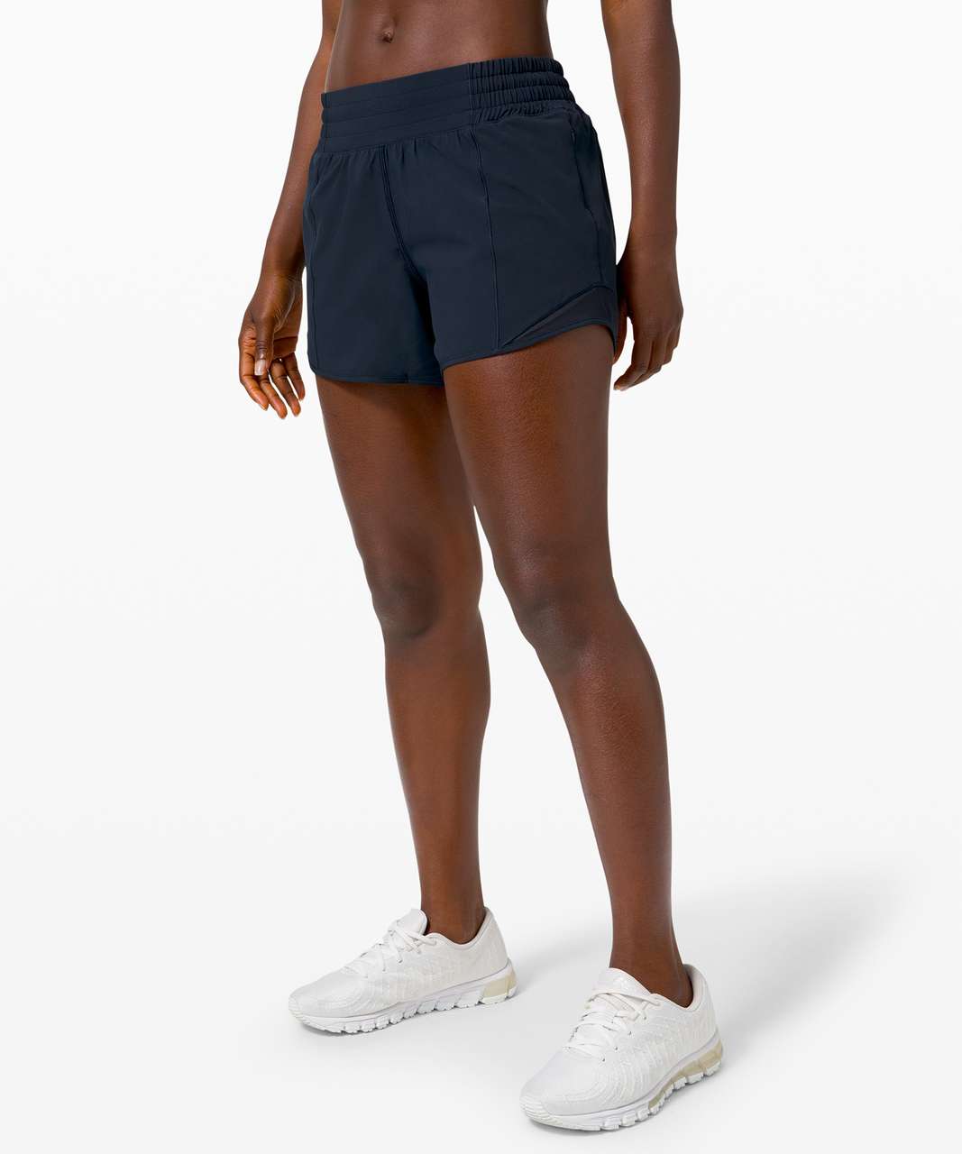 Lululemon Hotty Hot Short *High-Rise Long 4" - True Navy