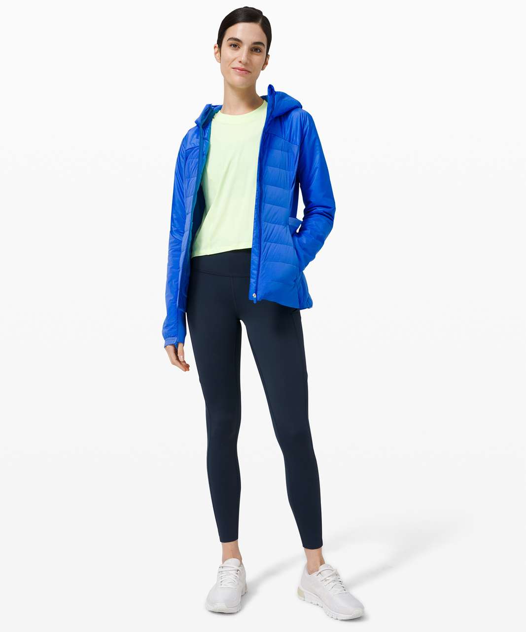 Lululemon Down For It All Jacket - Wild Bluebell - lulu fanatics