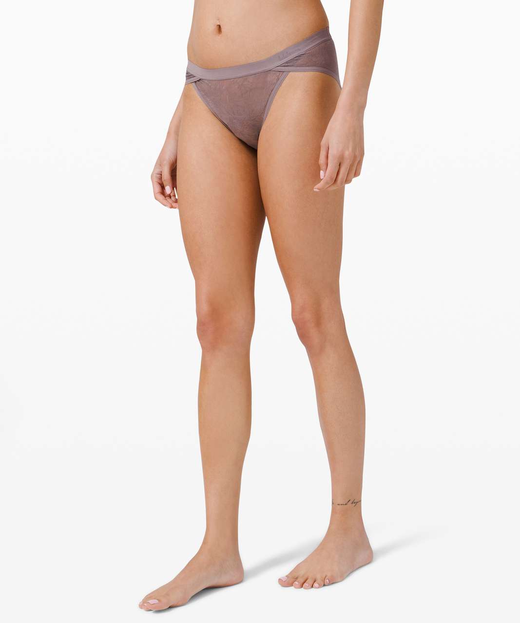 Lululemon Shadow Mesh Cheeky Bikini *Leaf (Online Only) - Lunar Rock - lulu  fanatics