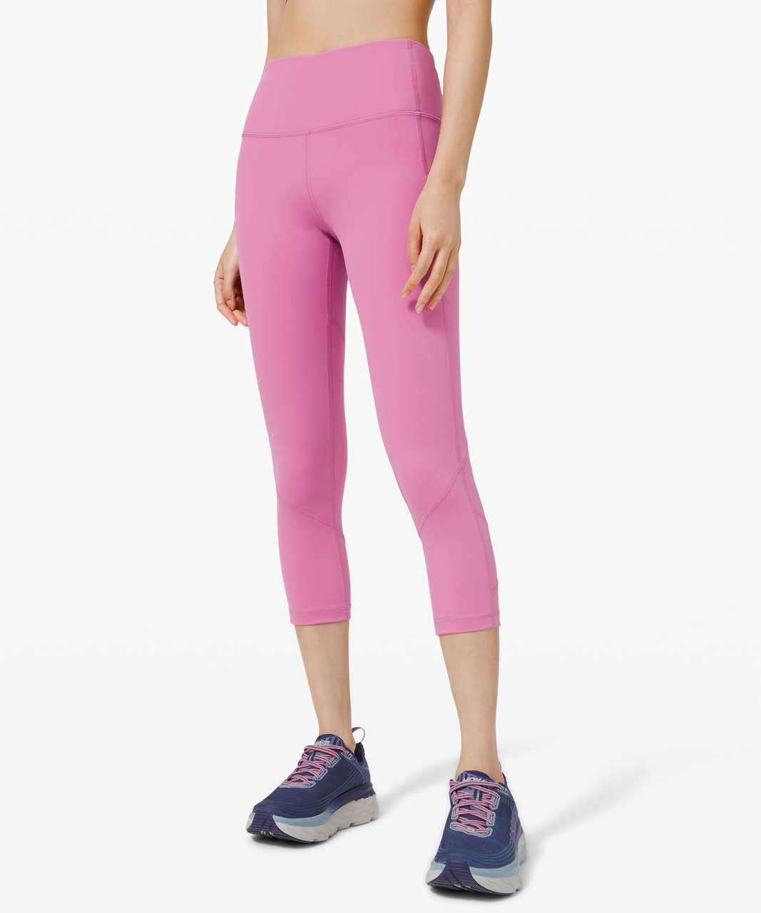 Lululemon Pace Rival High-Rise Crop 22" - Magenta Glow