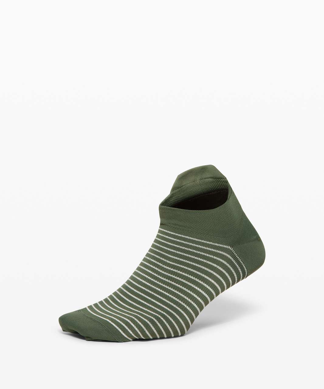 Lululemon Light Speed Tab Sock *Silver - Algae Green / Springtime