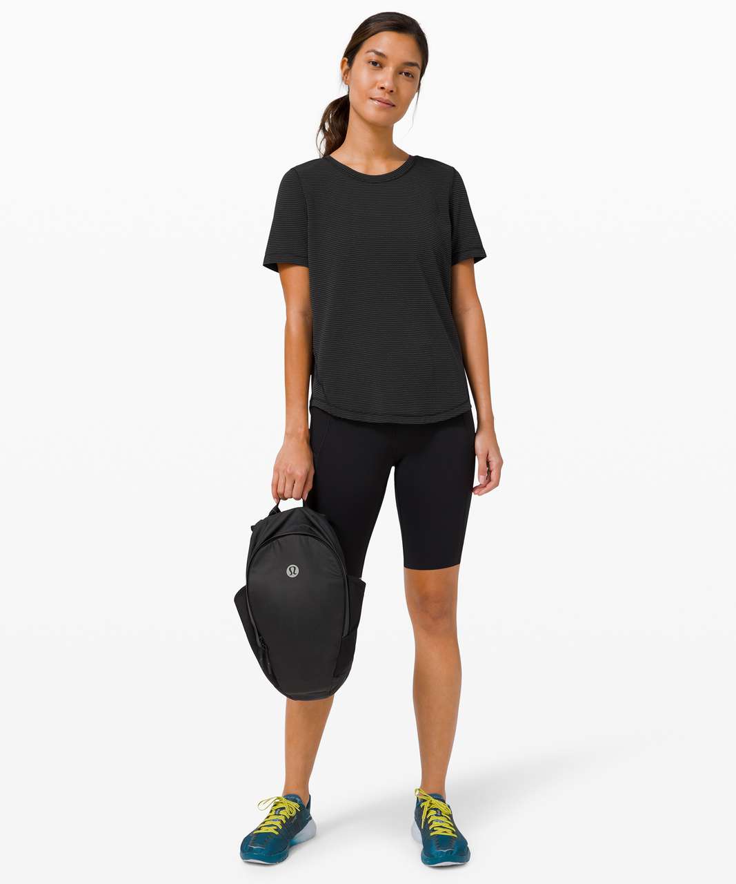 Lululemon Long Distance Short Sleeve - Black