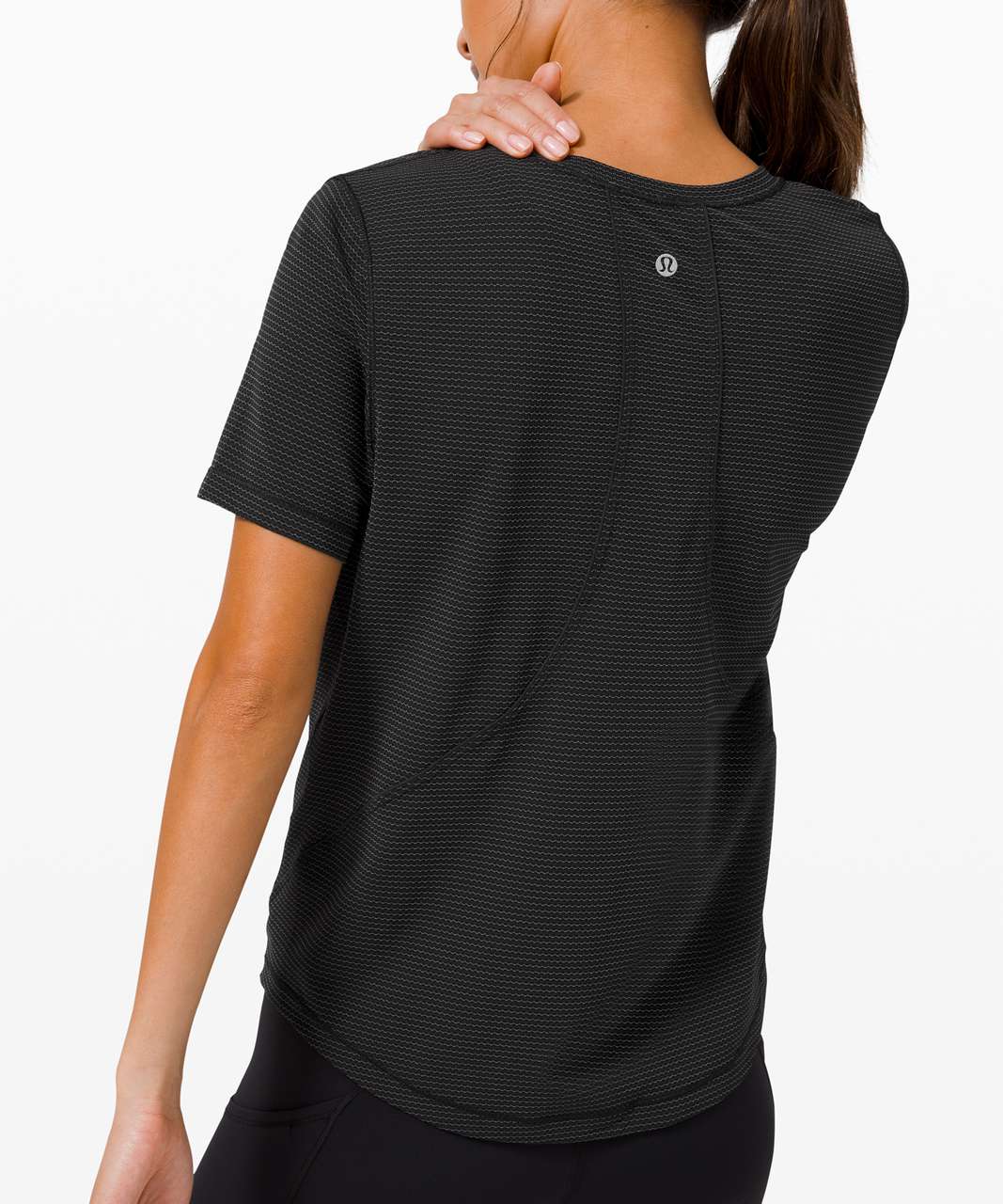 Lululemon Long Distance Short Sleeve - Black