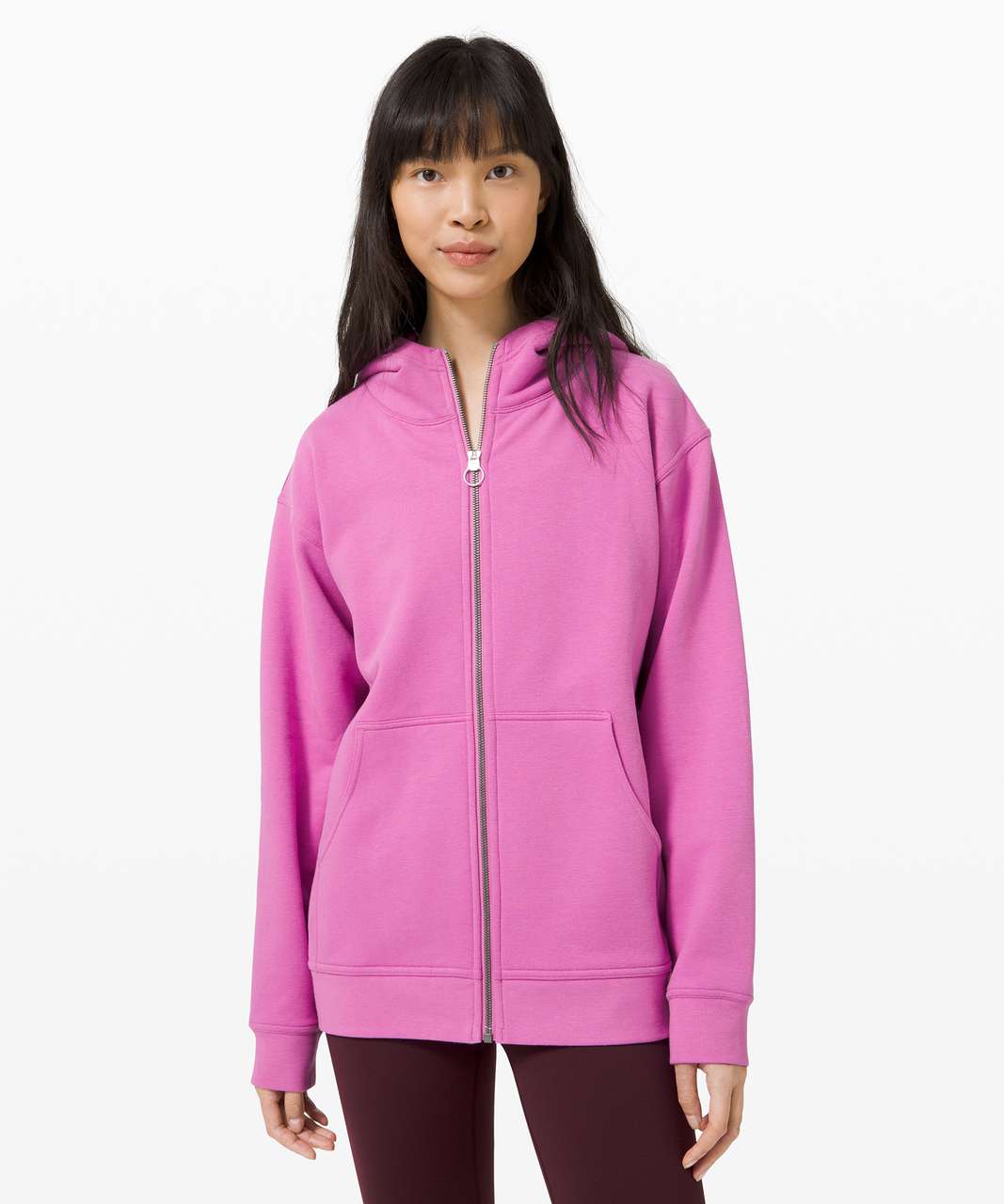 Lululemon All Yours Zip Hoodie *terry In Heathered Core Medium