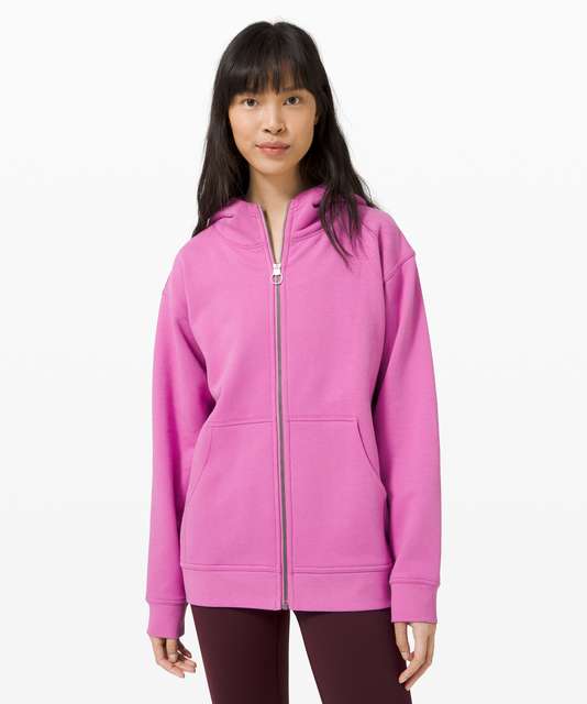 Lululemon All Yours Zip Hoodie *Terry - Azalea Pink - lulu fanatics