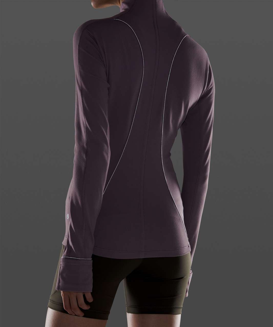 Lululemon Run Briskly 1/2 Zip - Lunar Rock