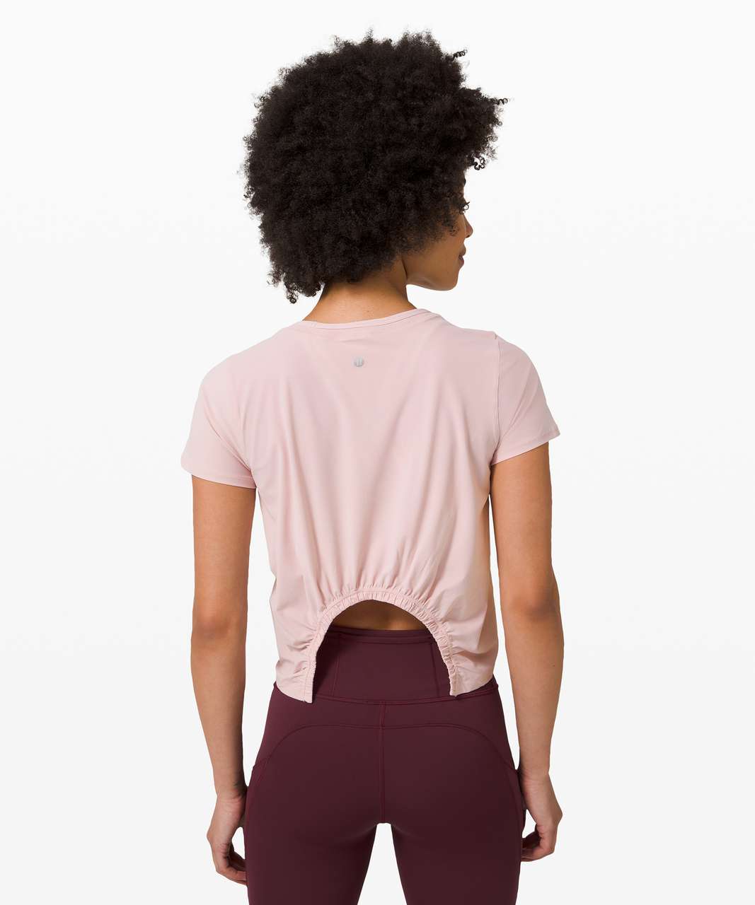 Lululemon Sunday Sprint Short Sleeve - Porcelain Pink