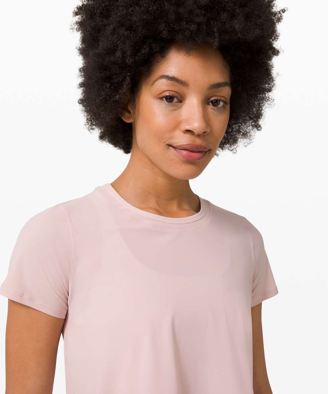 Lululemon Sunday Sprint Short Sleeve - Porcelain Pink