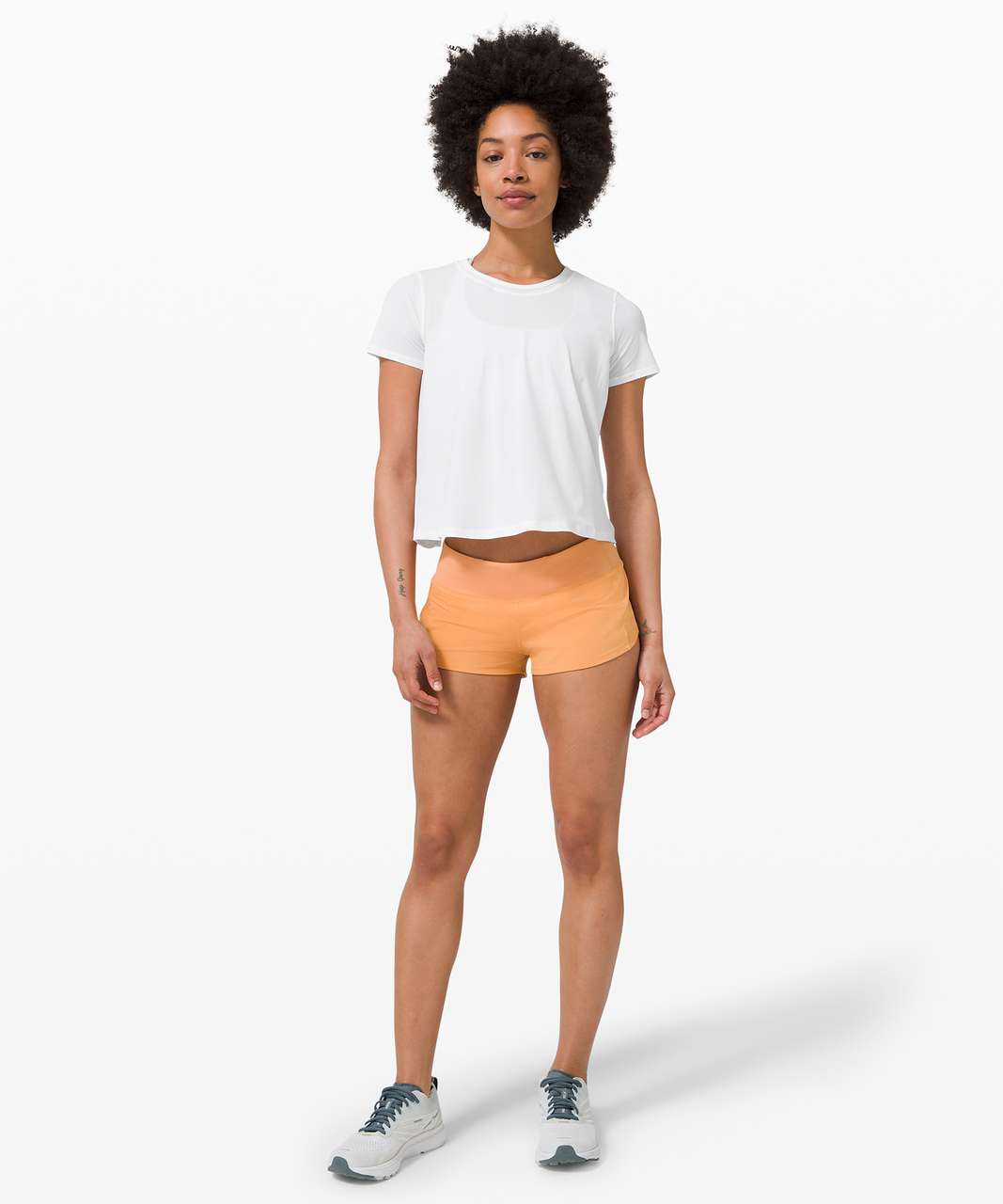 Lululemon Sunday Sprint Short Sleeve - White