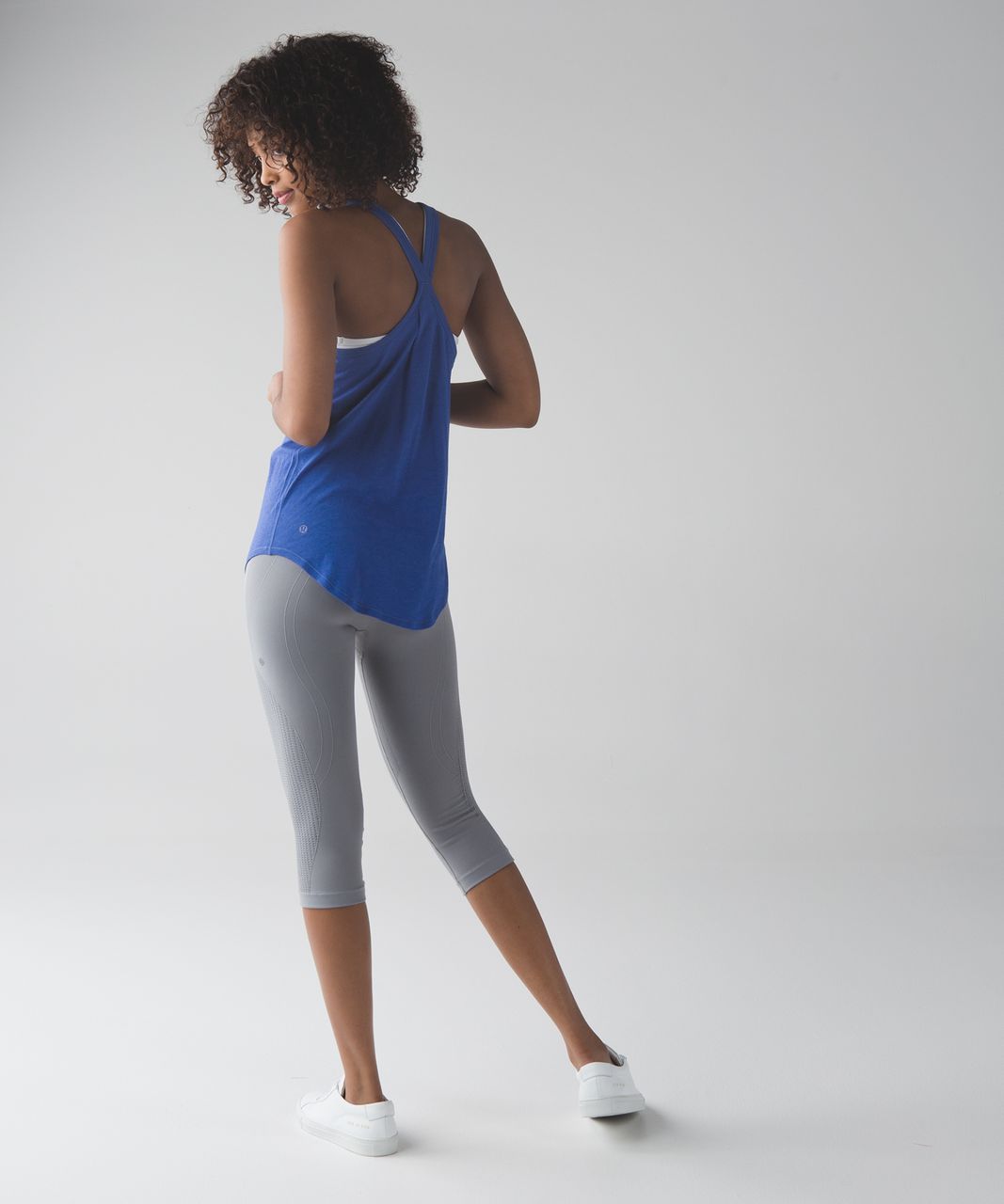 Lululemon Transcend Tank - Harbor Blue