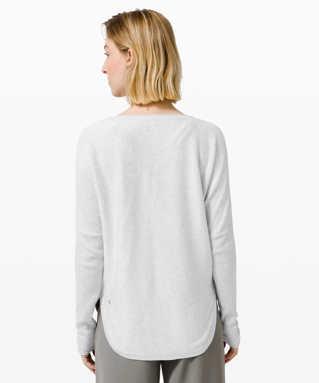 Lululemon Take it All In Sweater - Heathered Core Ultra Light Grey