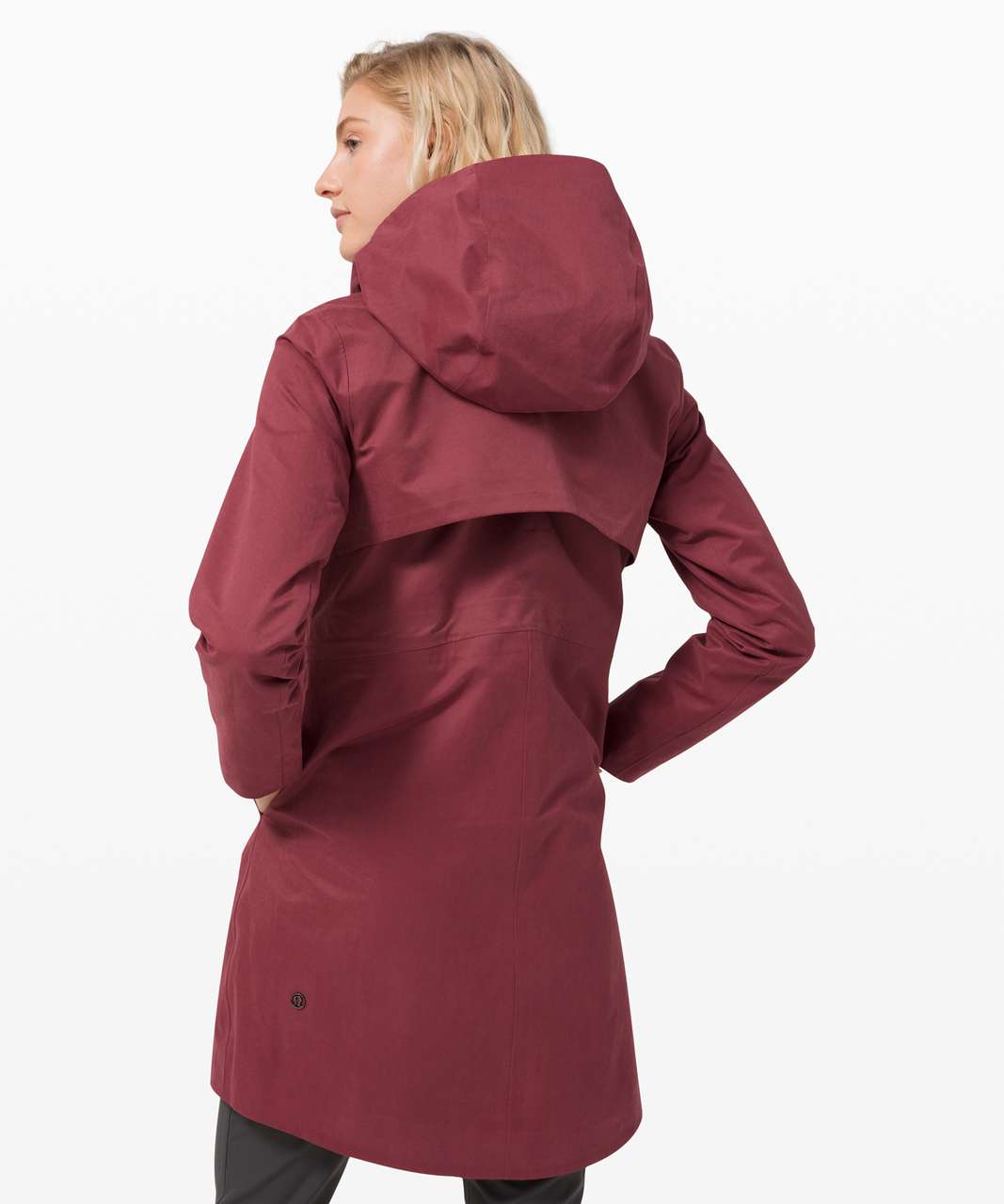 Lululemon Rain Rebel Jacket *Cotton - Chianti