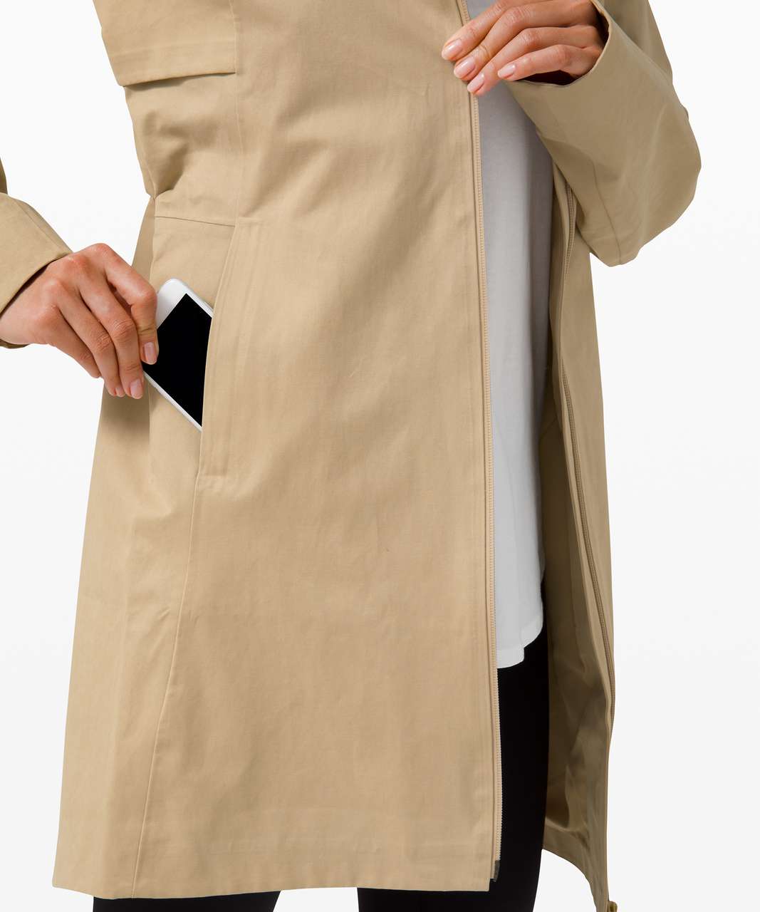 Lululemon Rain Rebel Jacket *Cotton - Trench