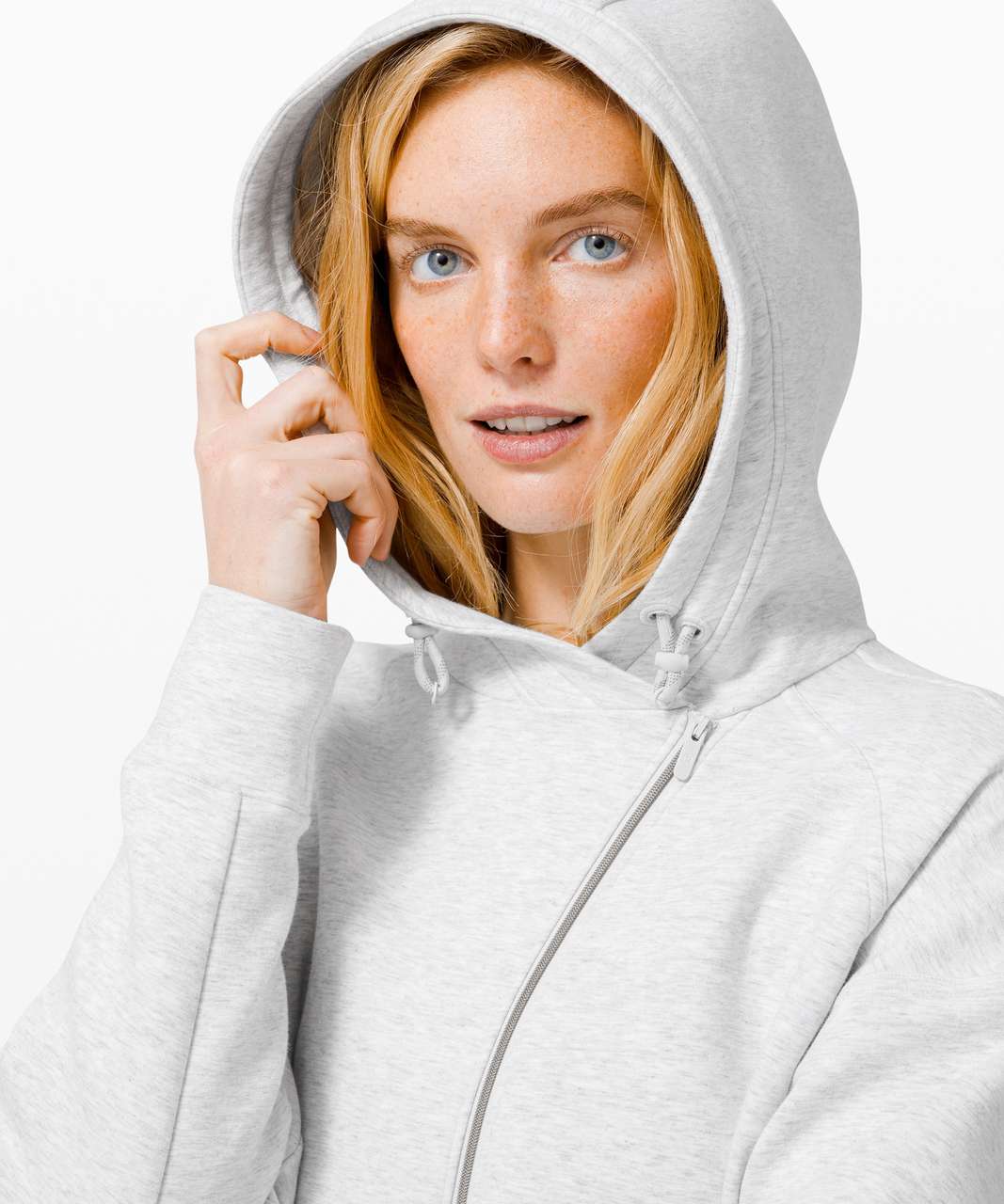 Lululemon Scuba Hoodie *Light Cotton Fleece - Heathered Core Ultra Light  Grey - lulu fanatics