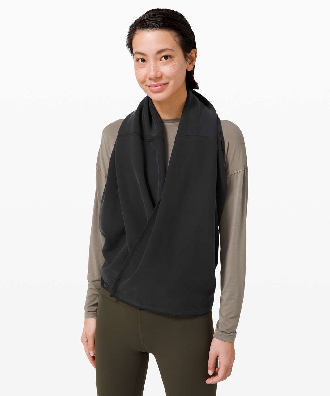 LULULEMON VINYASA SCARF JACQUARD - AEKV (Misted Jacquard Black Nocturnal  Teal): Buy Online at Best Price in UAE 