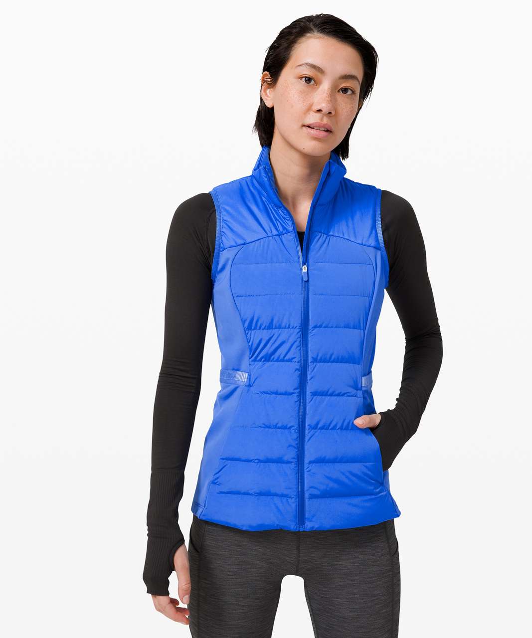 Lululemon Down For It All Vest In Blue