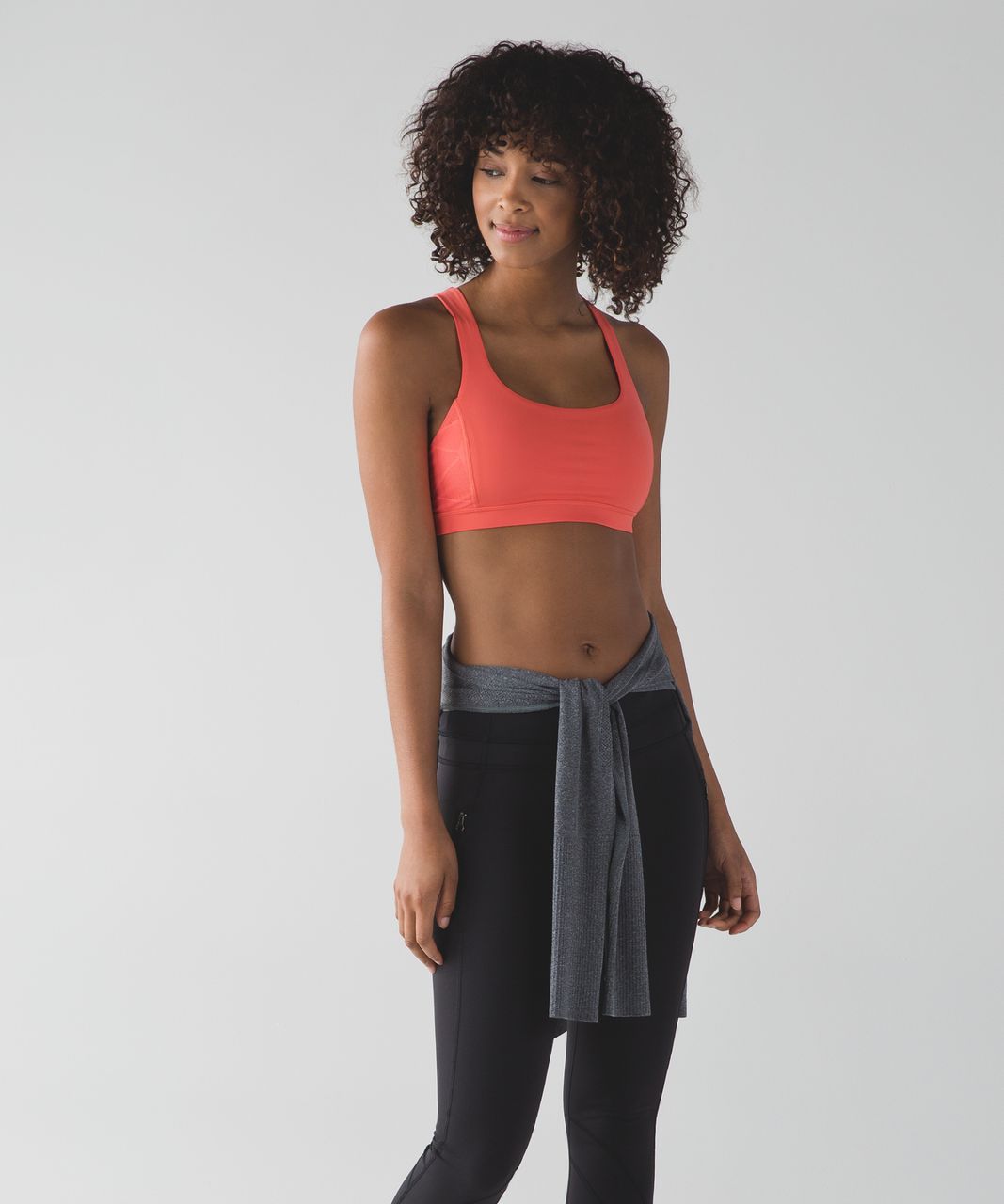 Lululemon City Sky Run By Bra - Cape Red