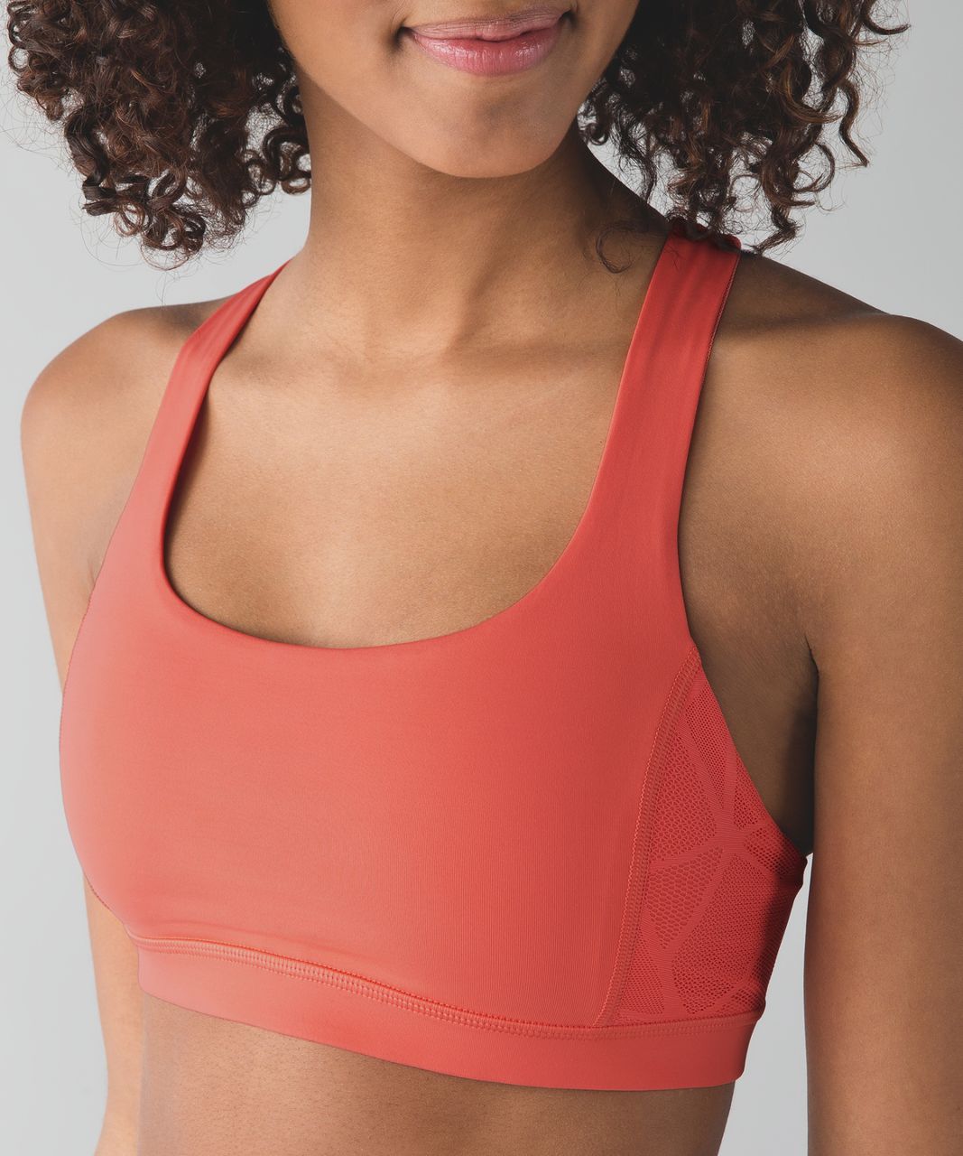 Lululemon City Sky Run By Bra - Cape Red