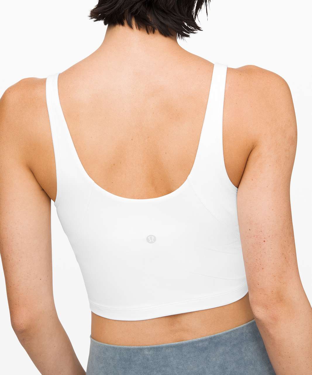 Lululemon White Align Tank Color: White (not as - Depop