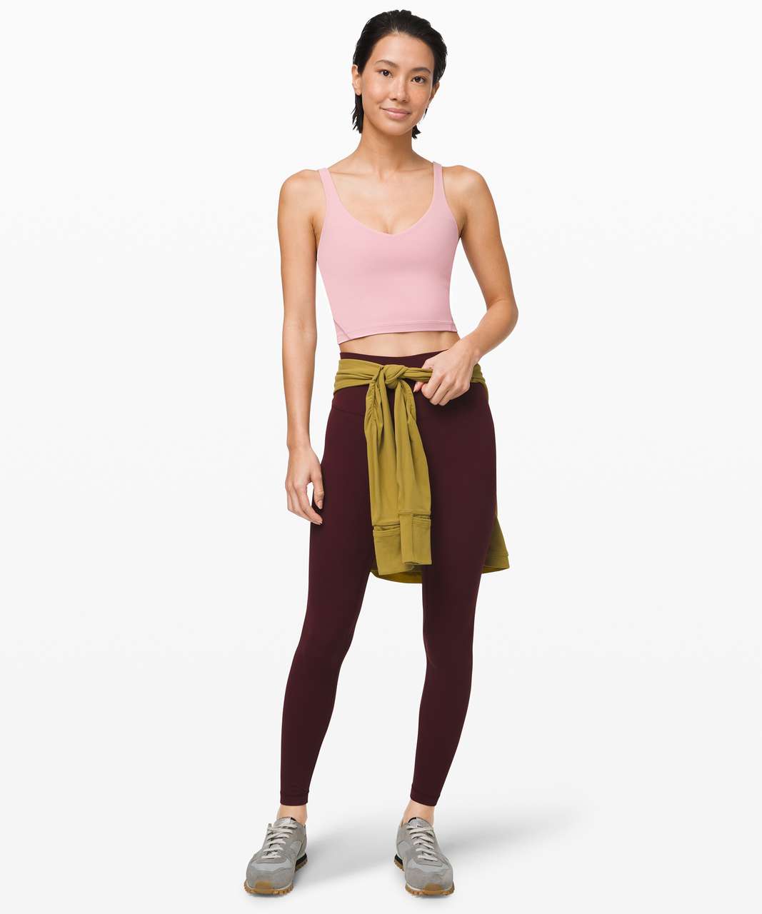 SOLD lululemon Align Tank in Pink Taupe  Lululemon align tank, Clothes  design, High neck bikinis