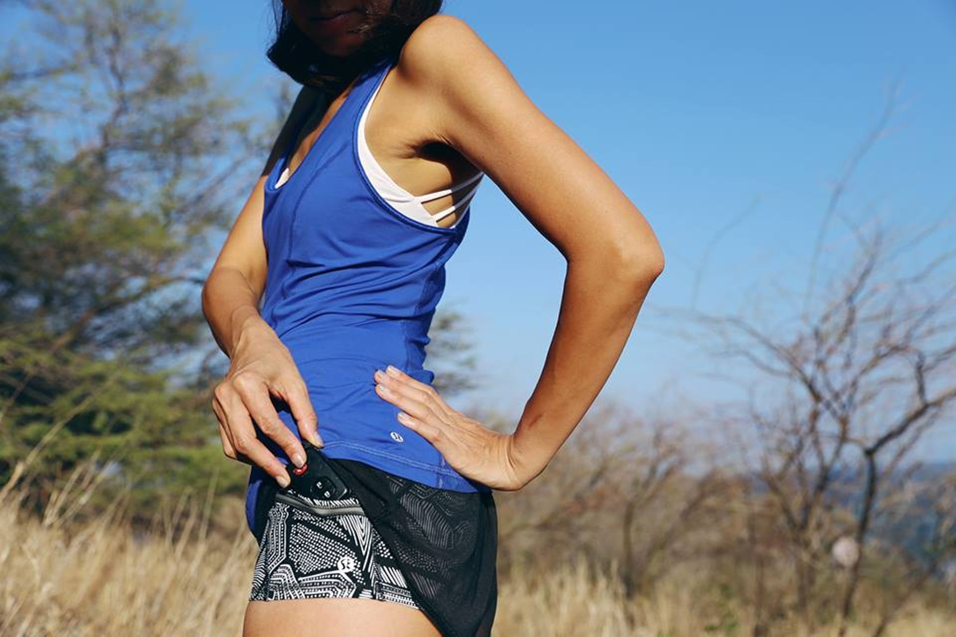 Lululemon Goal Crusher Tank - Harbor Blue