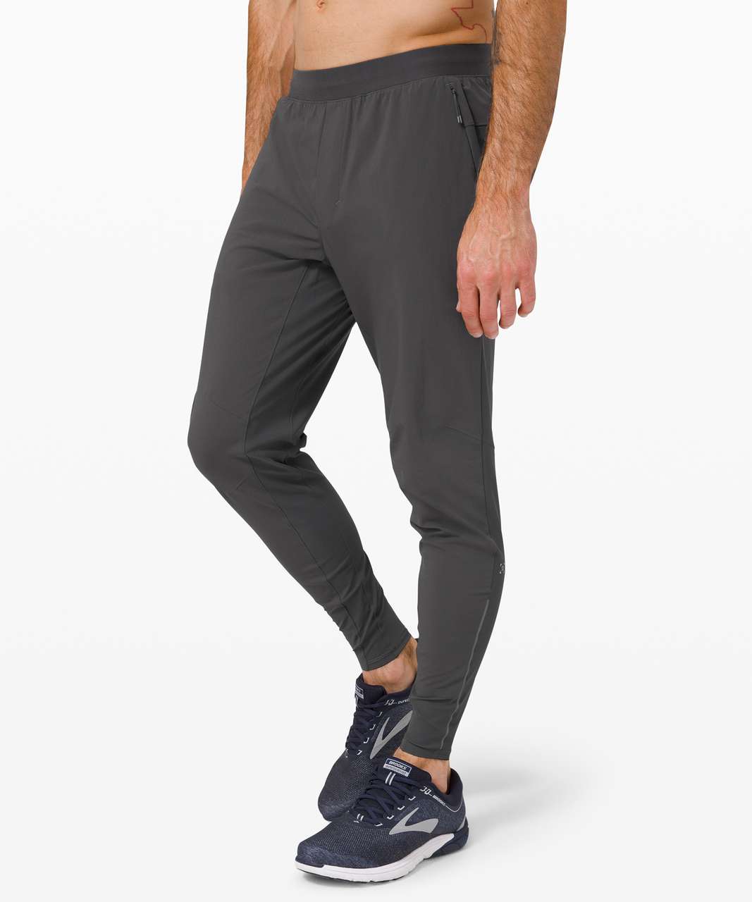 Hybryd Solar Legging - Grey Acid Wash - Hybryd