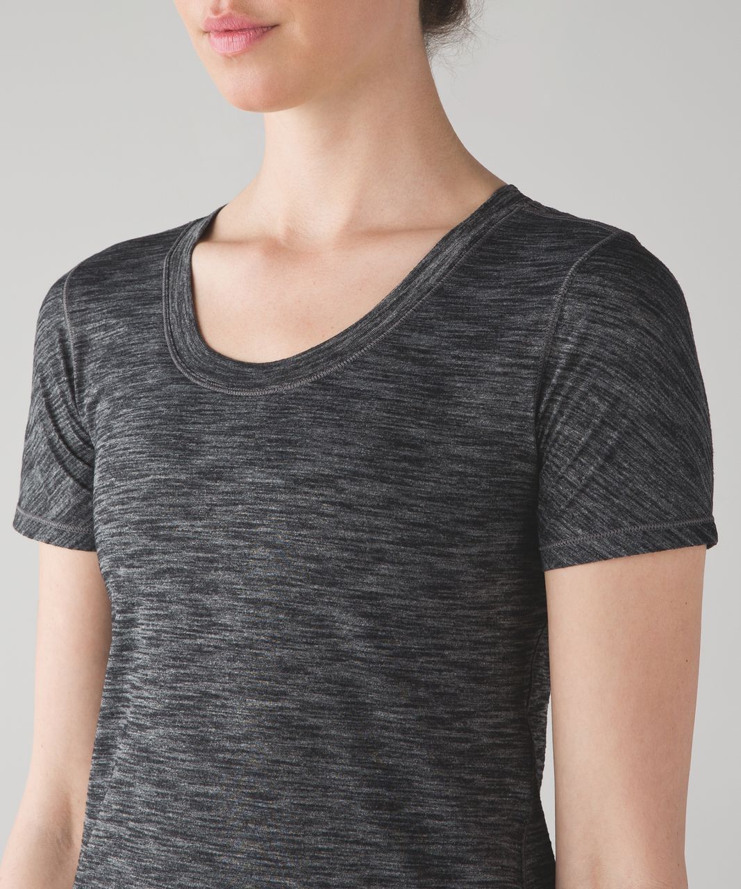 Lululemon Intensi-Tee - Heathered Black