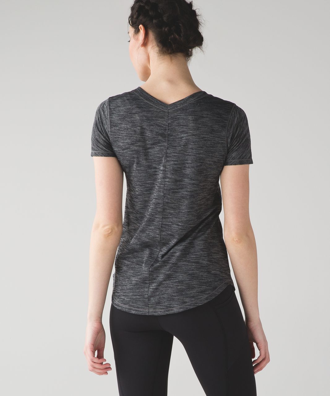 Lululemon Intensi-Tee - Heathered Black